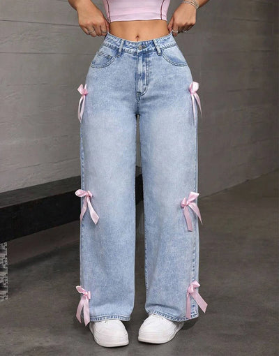 Street Muse - Bow Jeans