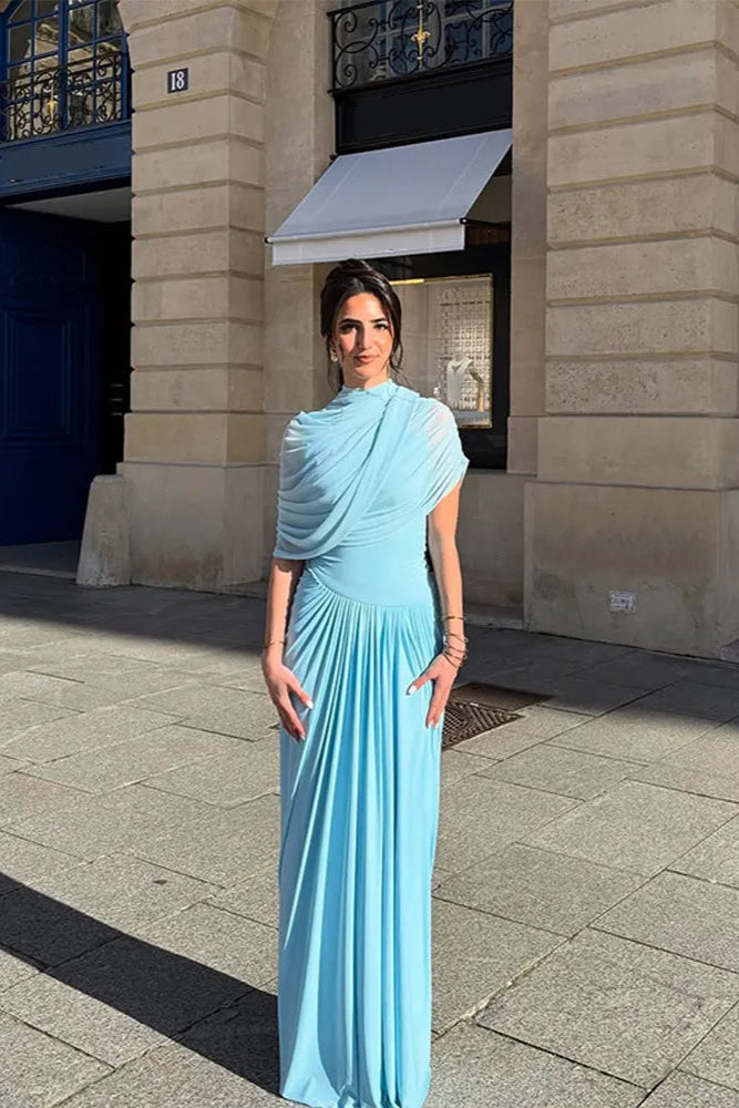 ARDEN - Pleated Midi Dress