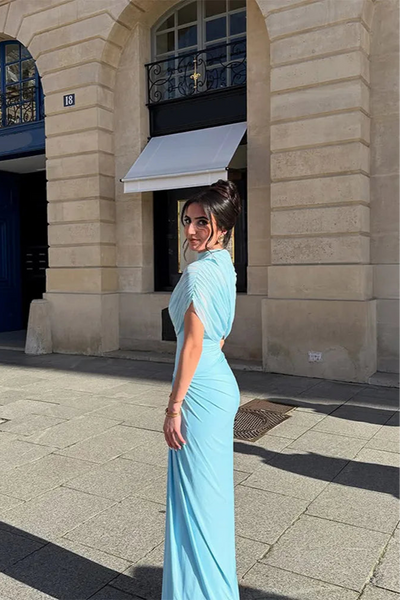 ARDEN - Pleated Midi Dress