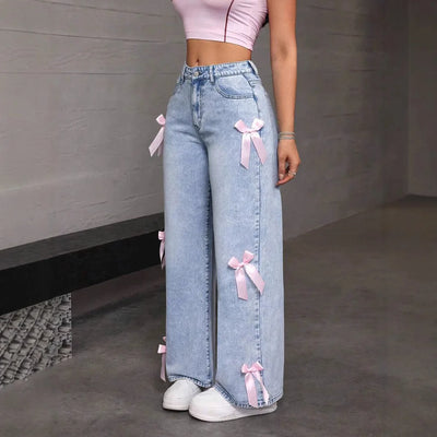 Street Muse - Bow Jeans