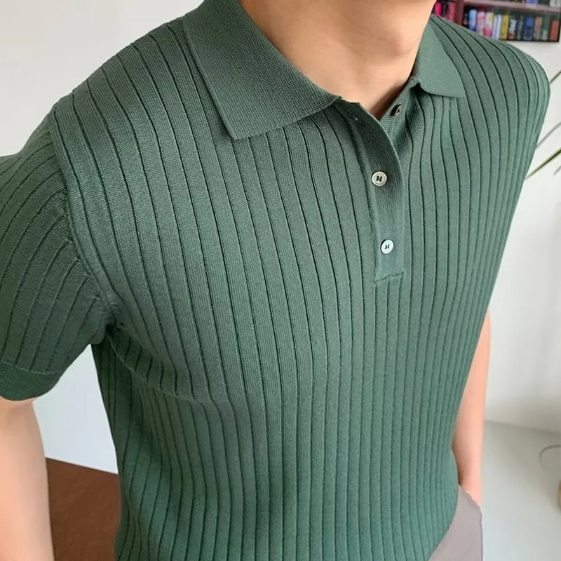 CHUNCHEON KNITTED POLO SHIRT