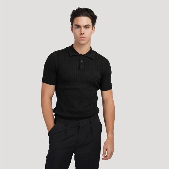 CHUNCHEON KNITTED POLO SHIRT