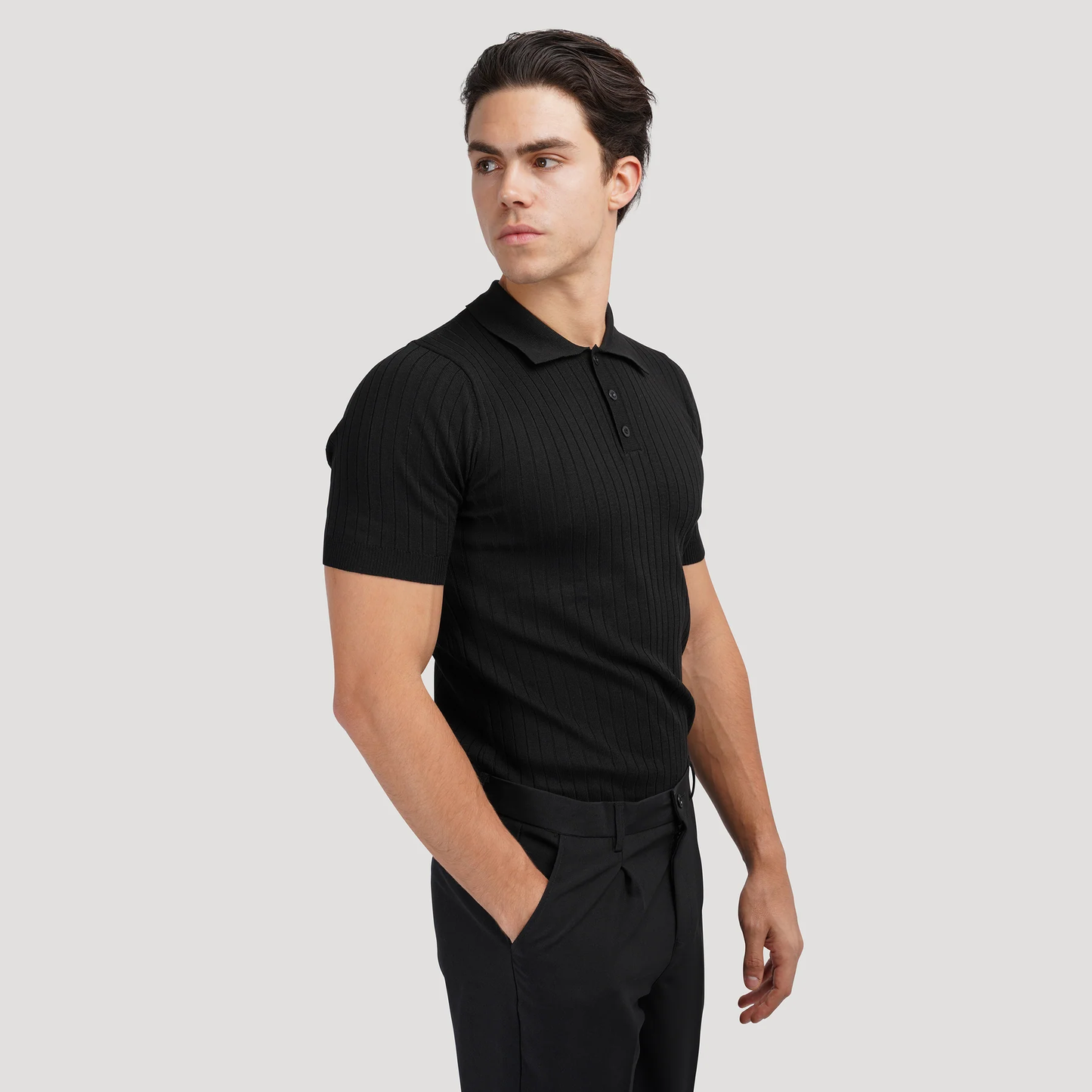 CHUNCHEON KNITTED POLO SHIRT