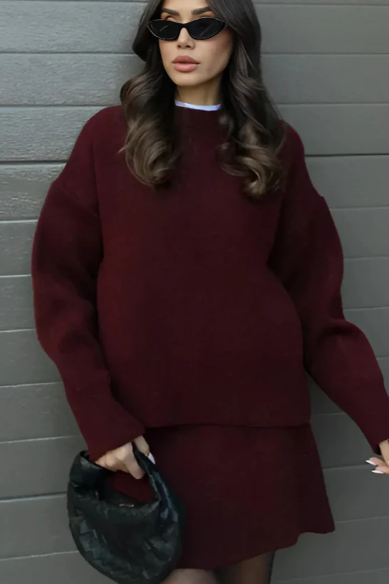 Alvéra™ Knitted Skirt Set