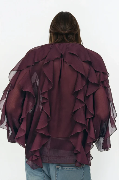 Pure Desire - Ruffle Blouse